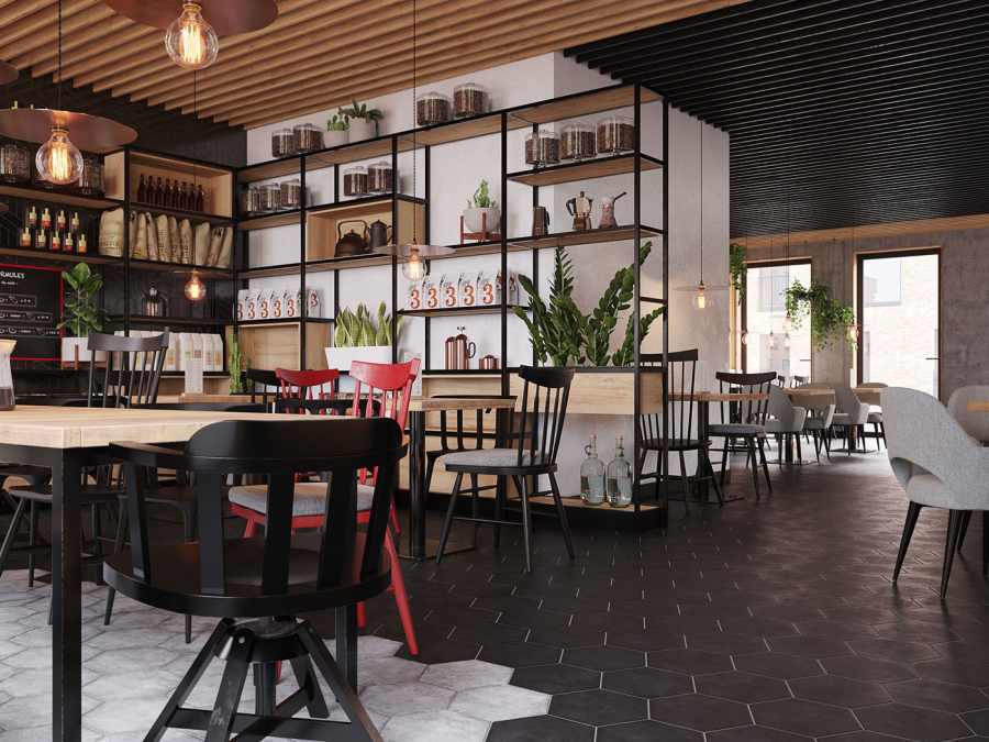 THIẾT KẾ COOFEE SHOP 1